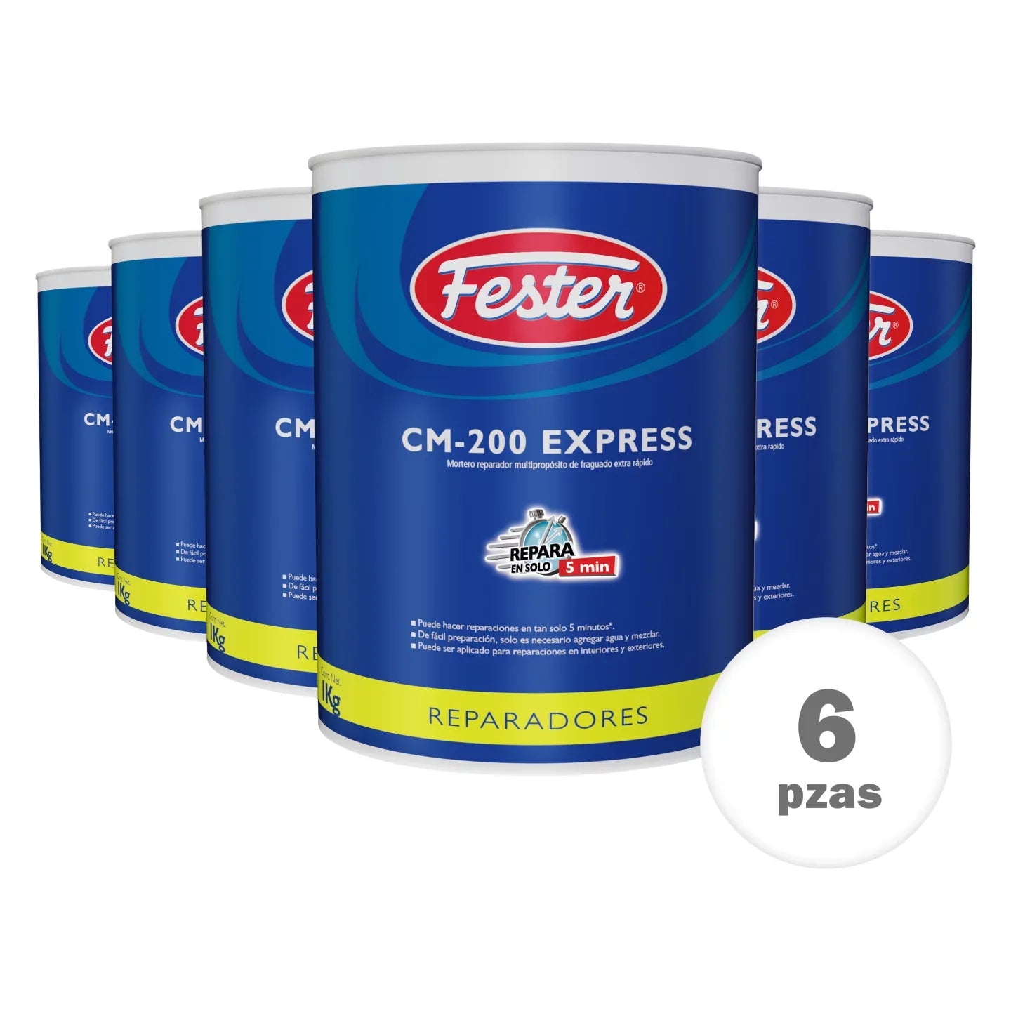 FESTER CM-200 REPARADOR EXPRESS MORTERO DE FRAGUADO EXTRA RÁPIDO