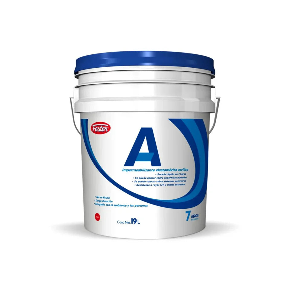 IMPERMEABILIZANTE FESTER A 7 AÑOS 19 Lts
