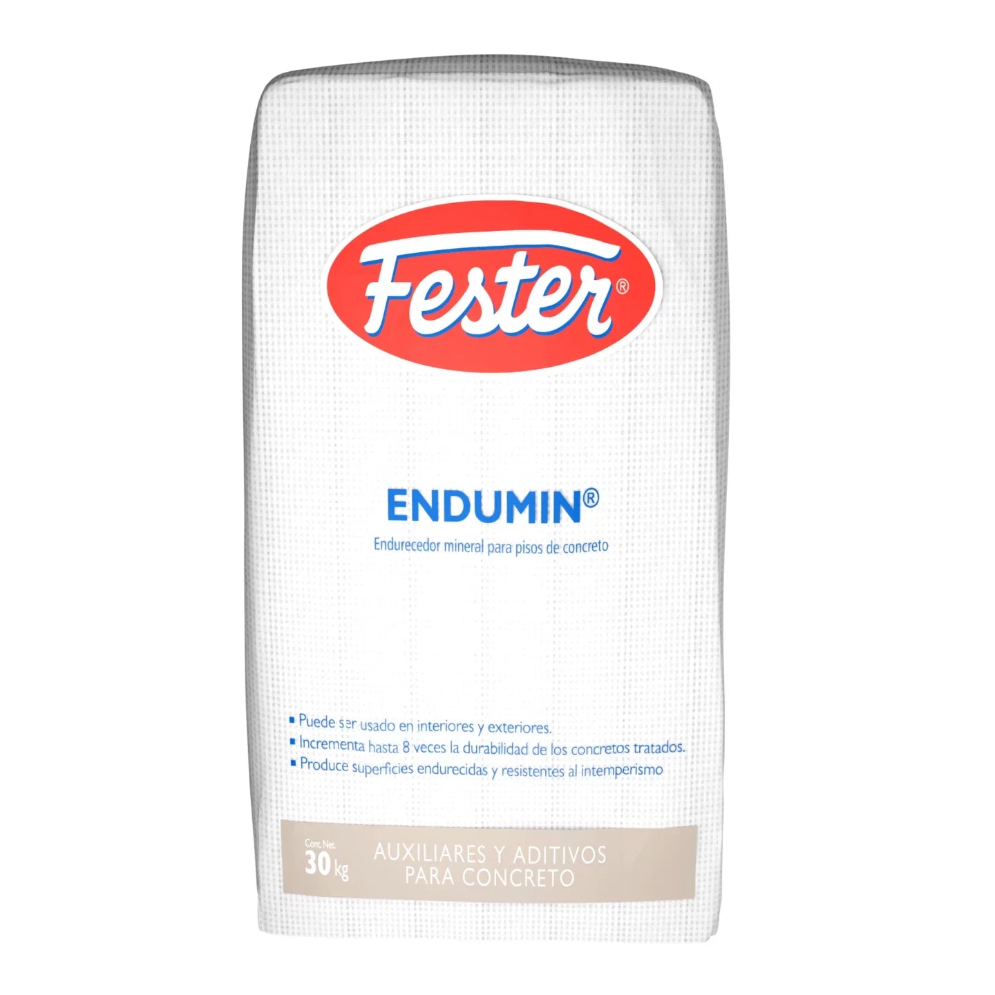 FESTER ENDUMIN ENDURECEDOR PARA PISOS DE CONCRETO GRIS NATURAL SACO, 30 KG