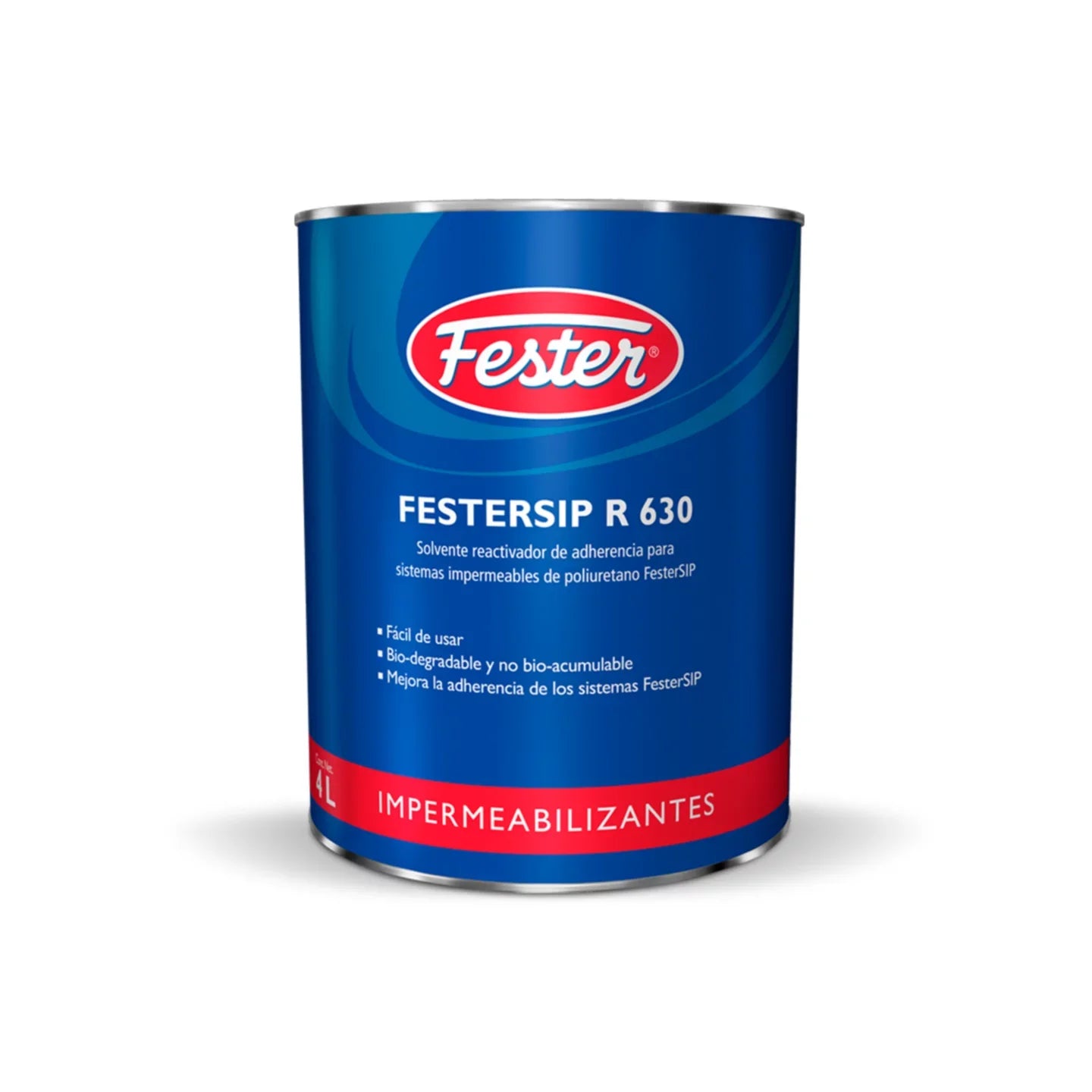 FESTERSIP R 630 RECUBRIMIENTO LÍQUIDO, CAJA CON 4 UNIDADES DE 4 LTS C/U