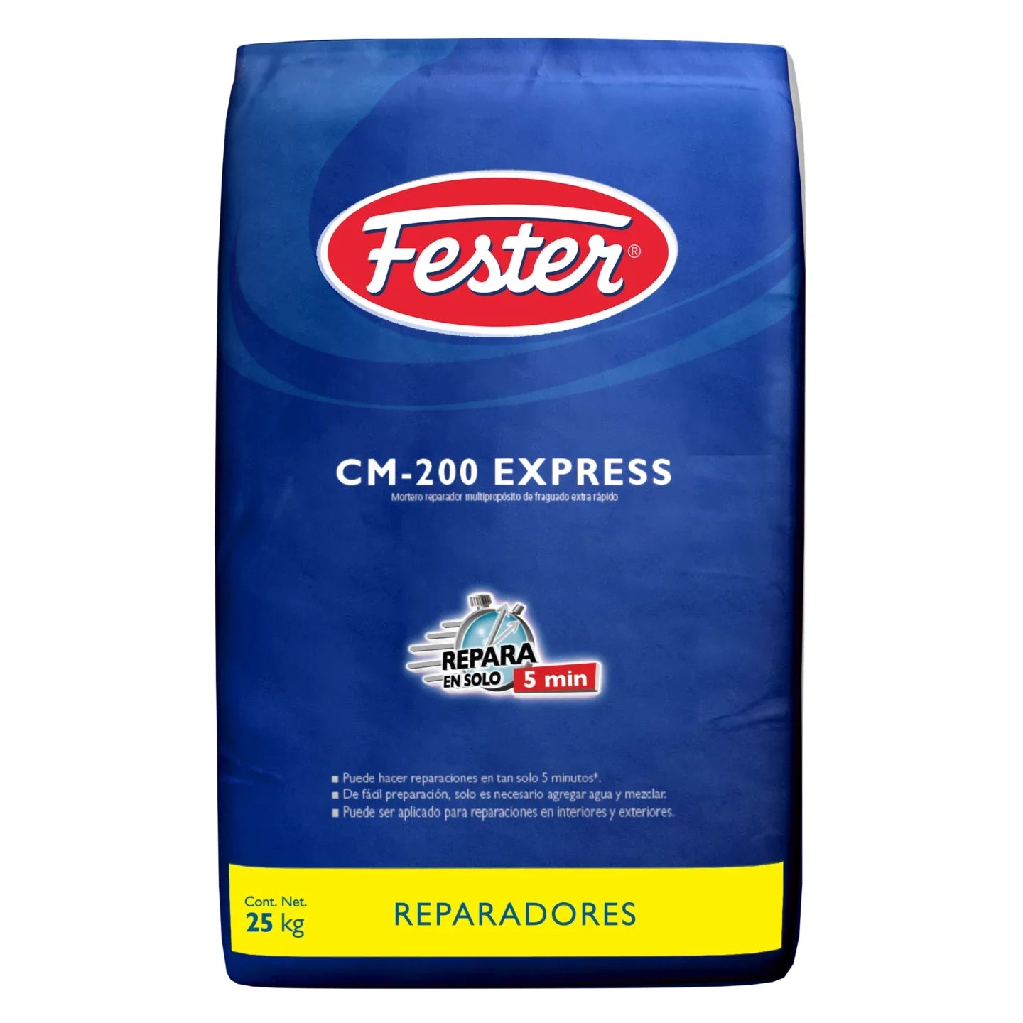 FESTER CM-200 REPARADOR EXPRESS MORTERO DE FRAGUADO EXTRA RÁPIDO