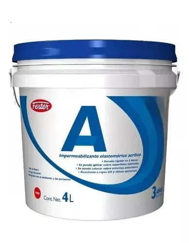 IMPERMEABILIZANTE FESTER A 3 AÑOS