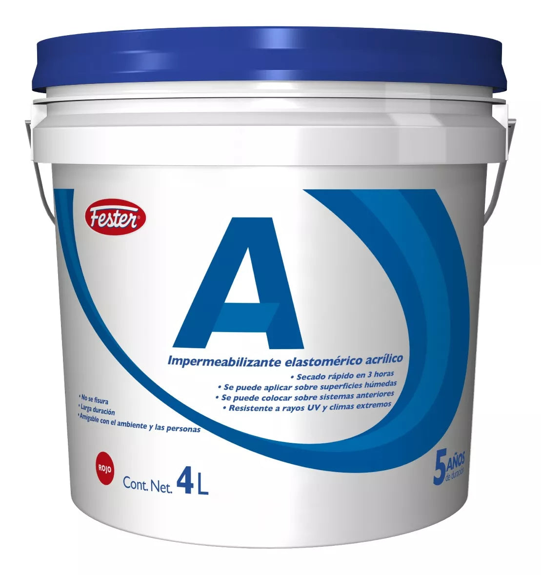 IMPERMEABILIZANTE FESTER A 5 AÑOS