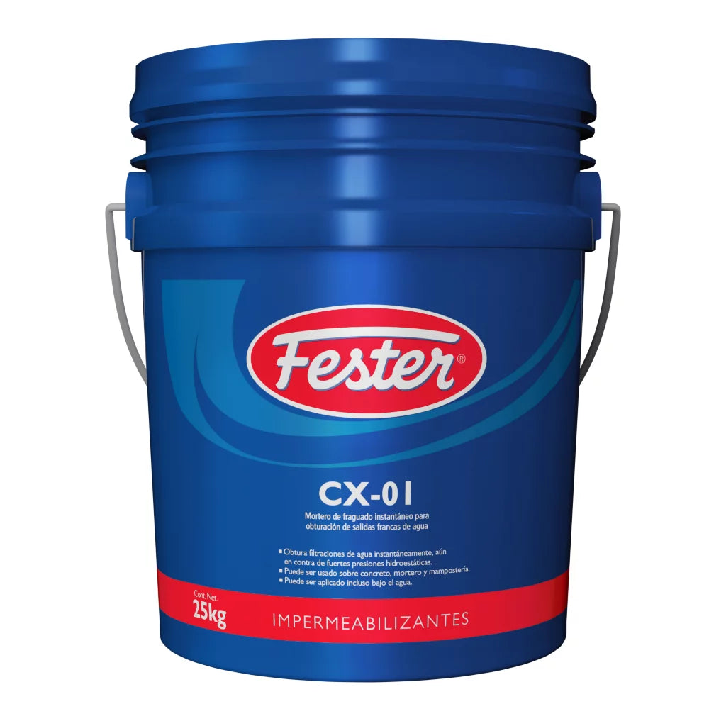FESTER CX-01 MORTERO DE FRAGUADO INSTANTÁNEO