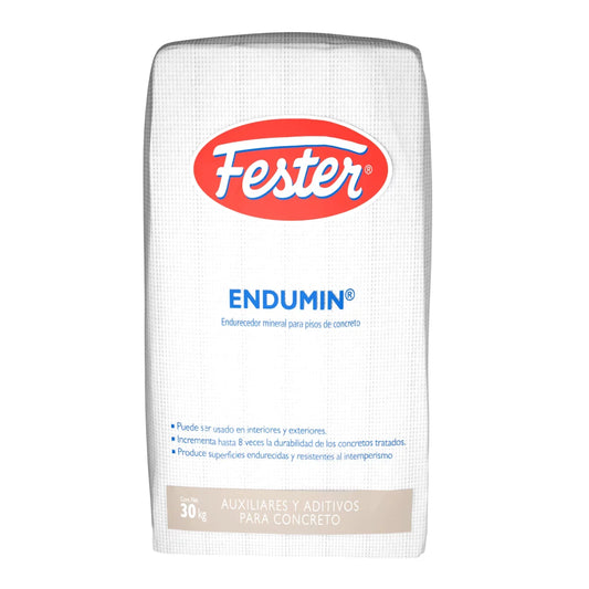 FESTER ENDUMIN ENDURECEDOR PARA PISOS DE CONCRETO GRIS NATURAL SACO, 30 KG