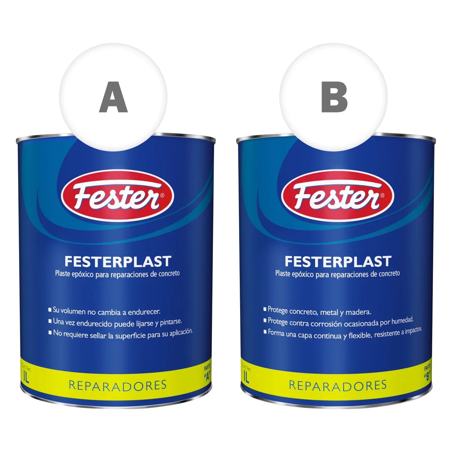 FESTERPLAST ADHESIVO EPÓXICO AMÍNICO-POLIAMÍDICO 2 LTS