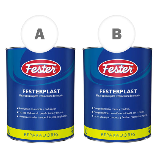 FESTERPLAST ADHESIVO EPÓXICO AMÍNICO-POLIAMÍDICO 2 LTS