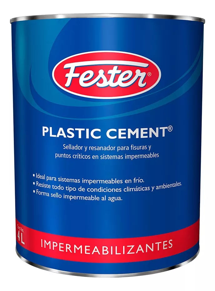 FESTER PLASTIC CEMENT ASFÁLTICO BASE SOLVENTE