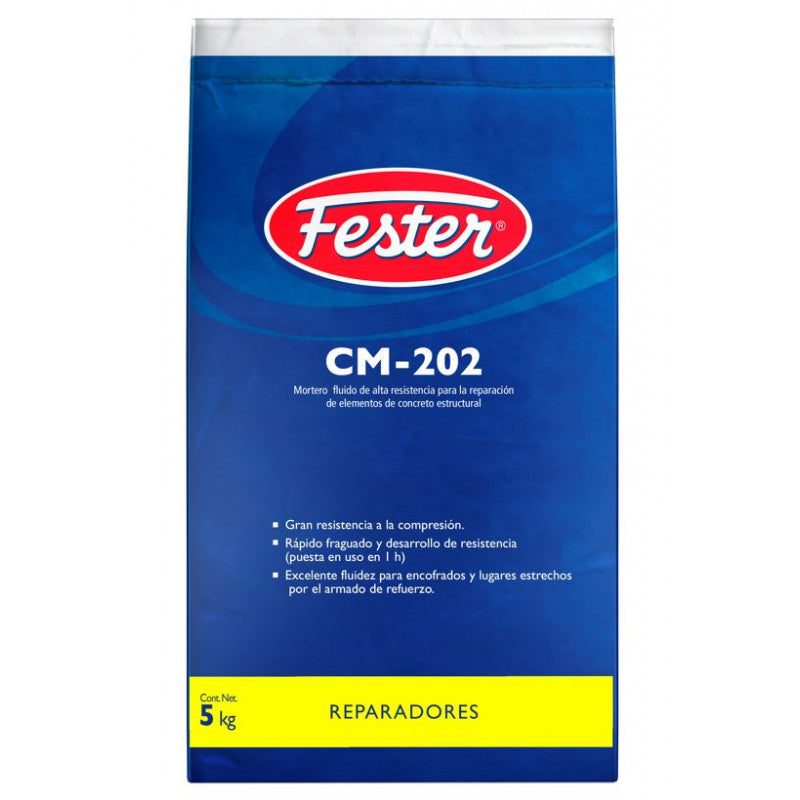 FESTER CM-202 REPARADOR FLUIDO MORTERO RESISTENTE A INMERSIÓN CONSTANTE EN AGUA
