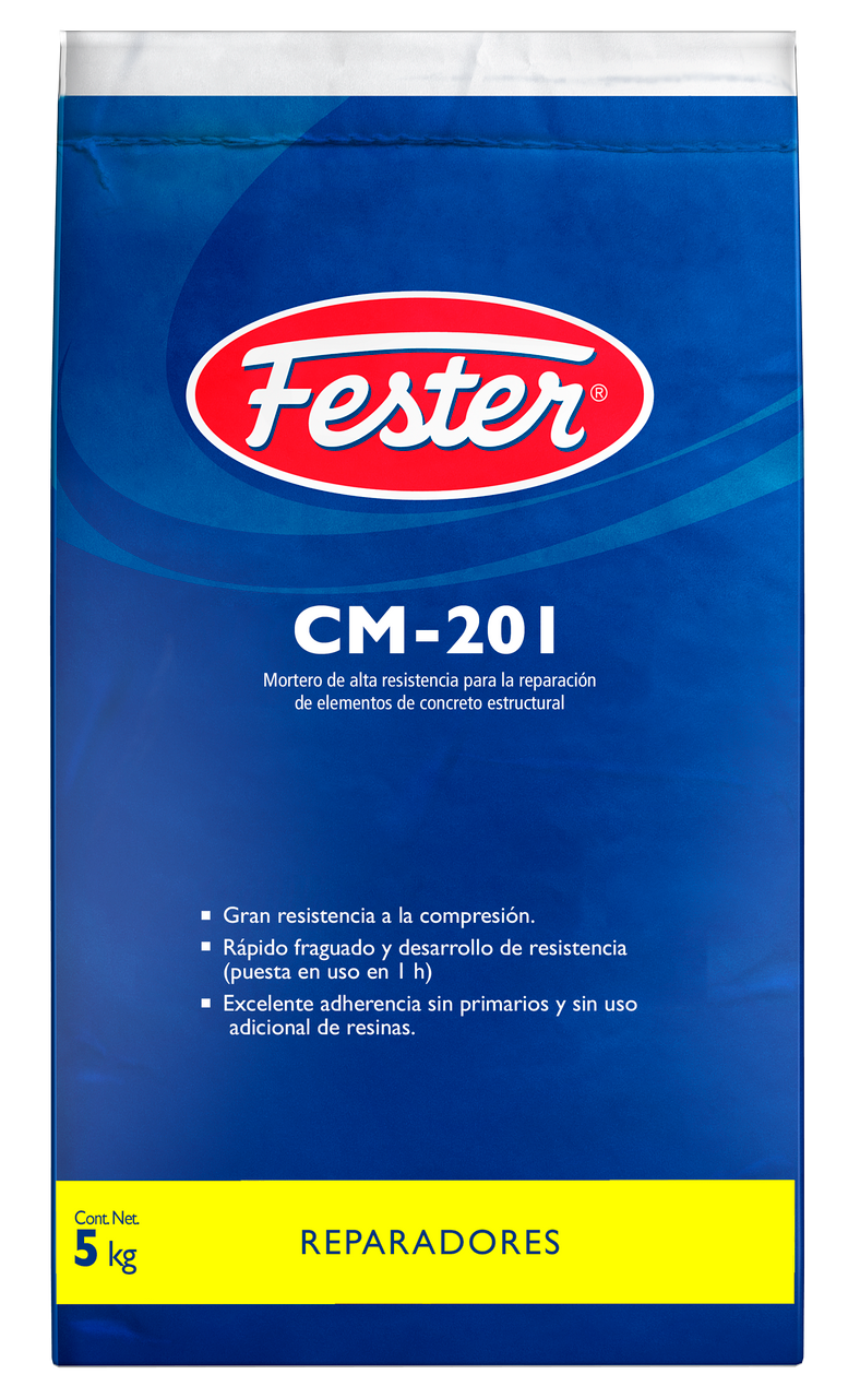 FESTER CM-201 REPARADOR ESTRUCTURAL MORTERO DE FÁCIL APLICACIÓN