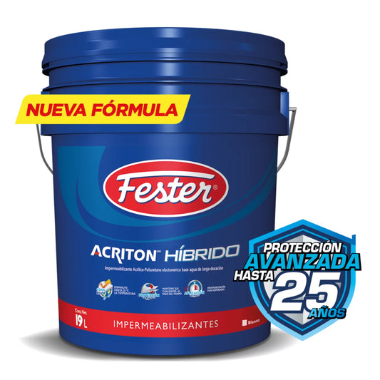 FESTER ACRITON HIBRIDO 19 LTS COLOR BLANCO